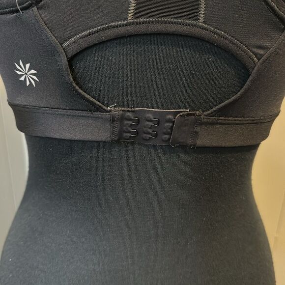 ATHLETA Hullabaloo Sports Bra Black High Support 36D Lightly Padded. - Picture 5 of 6